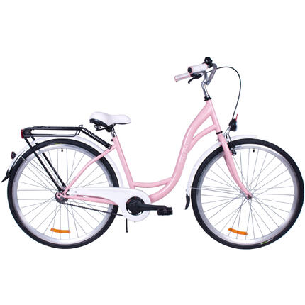 Rower miejski 28 Fuzlu City S1 pudrowy