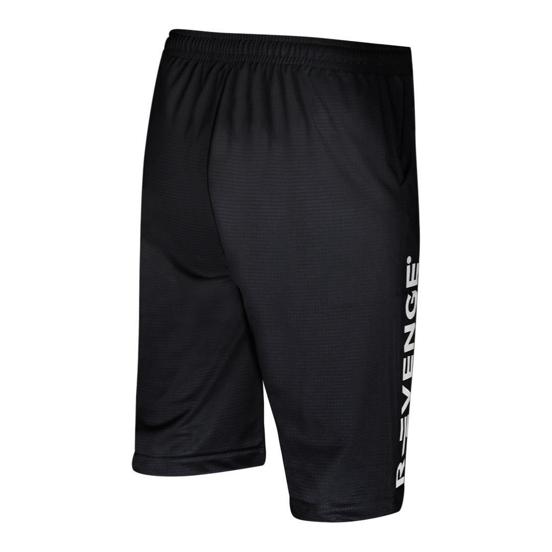 Bermudas negras para hombre 3/4