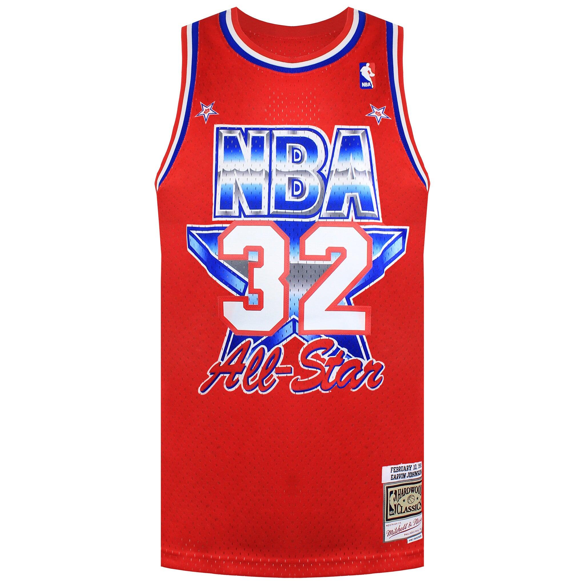 MITCHELL & NESS Mitchell & Ness NBA Magic Johnson #32 All Star West Retro Jersey