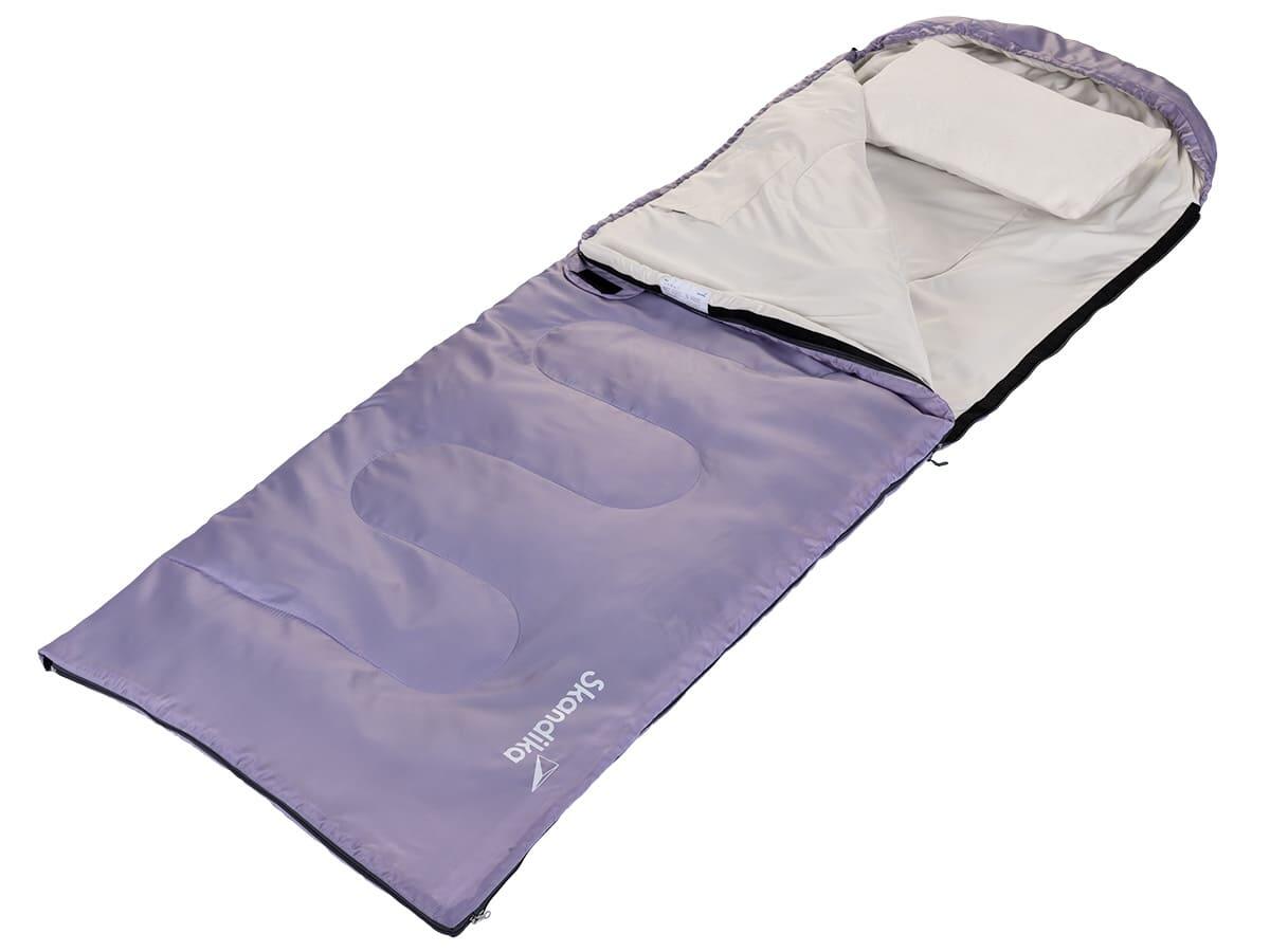 Gebraucht - Rechteckiger Schlafsack Skye – 3 Jahreszeiten – 220x75cm – Rv rechts 2/7