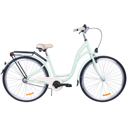 Rower miejski 28 Fuzlu City S1 miętowy