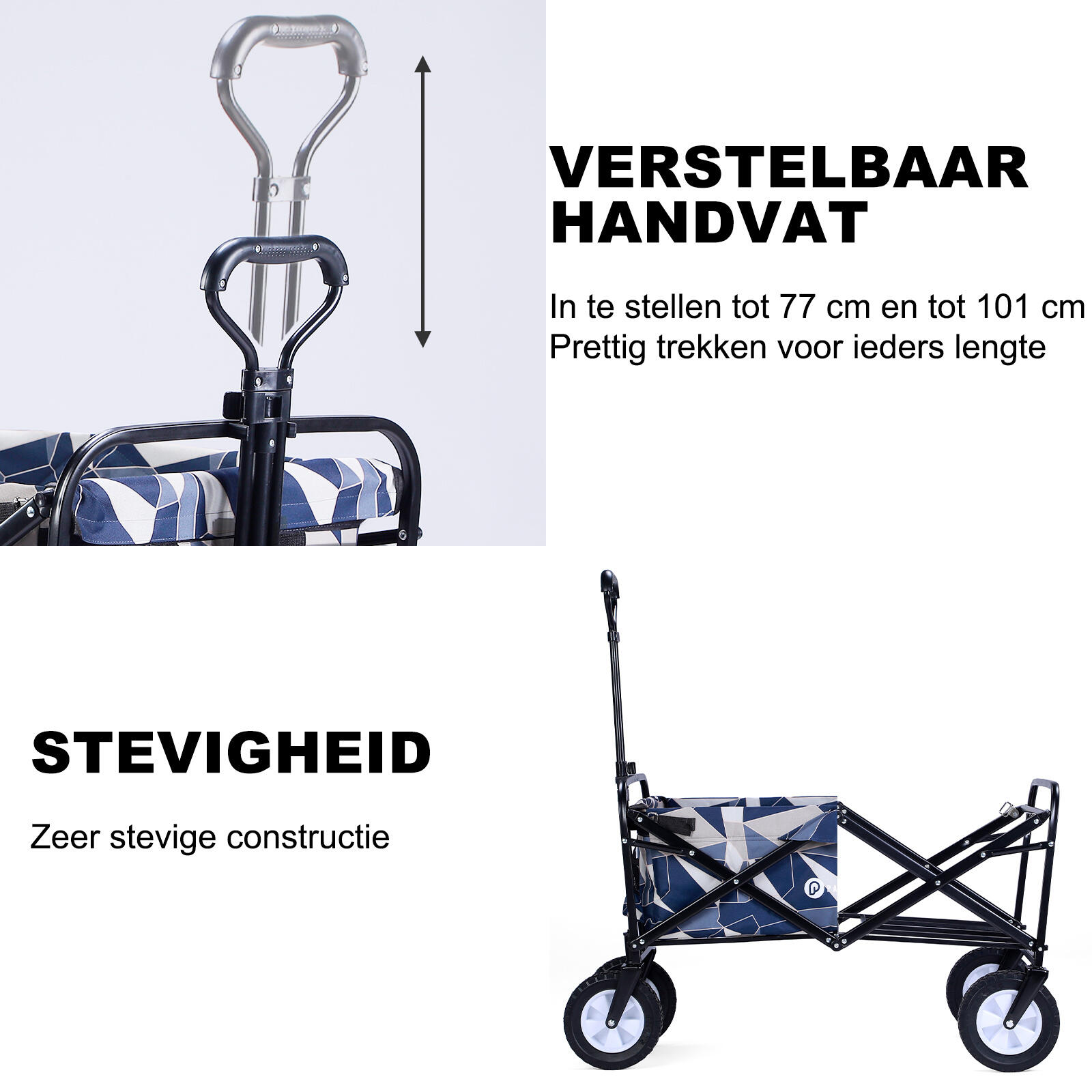 Packaway Pliable Bolderkar Abstrait Pastel 70kg 2/7