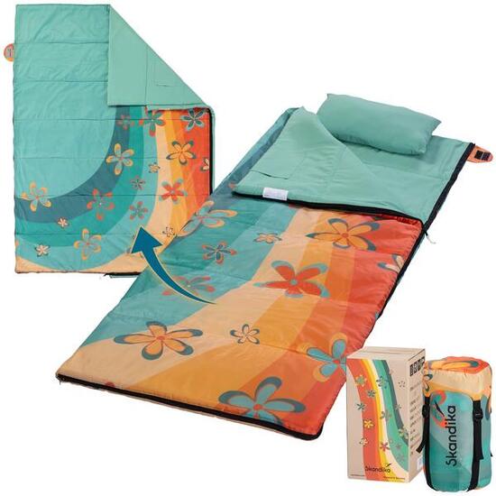 Seconde vie - Sac de couchage rectangulaire Sovro 190 Lite - 3 saisons, 190x80cm
