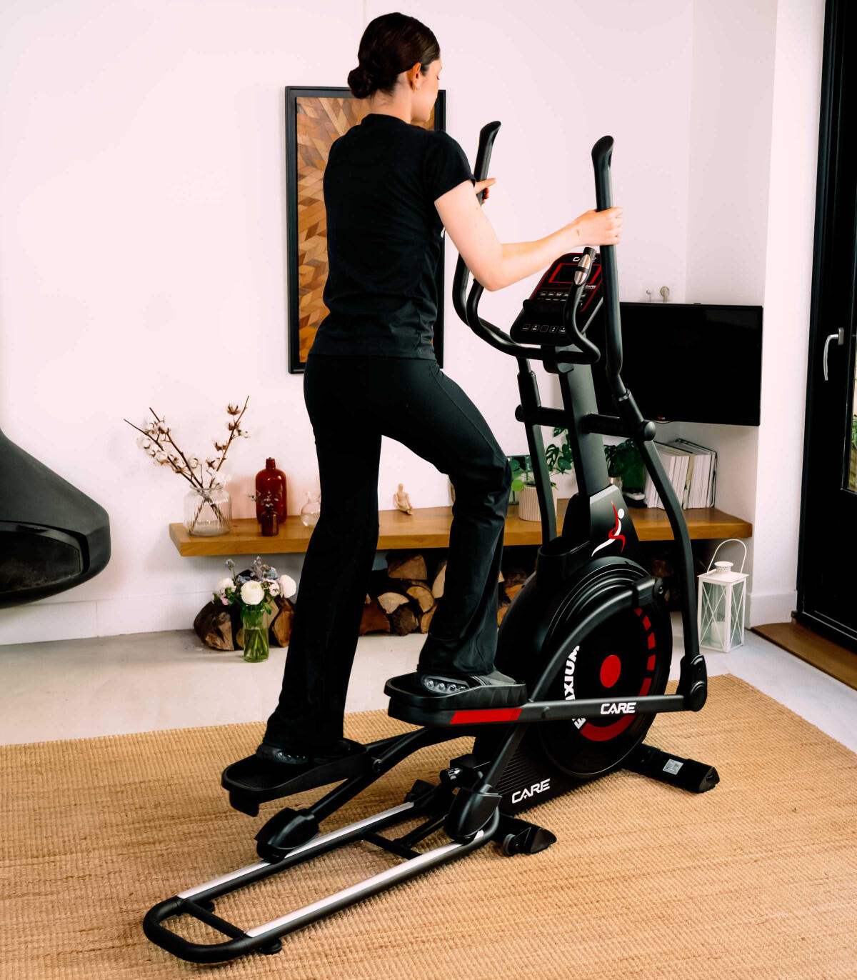 Vélo elliptique ELLIXIUM FD - CARE - pliable et connecté 6/8