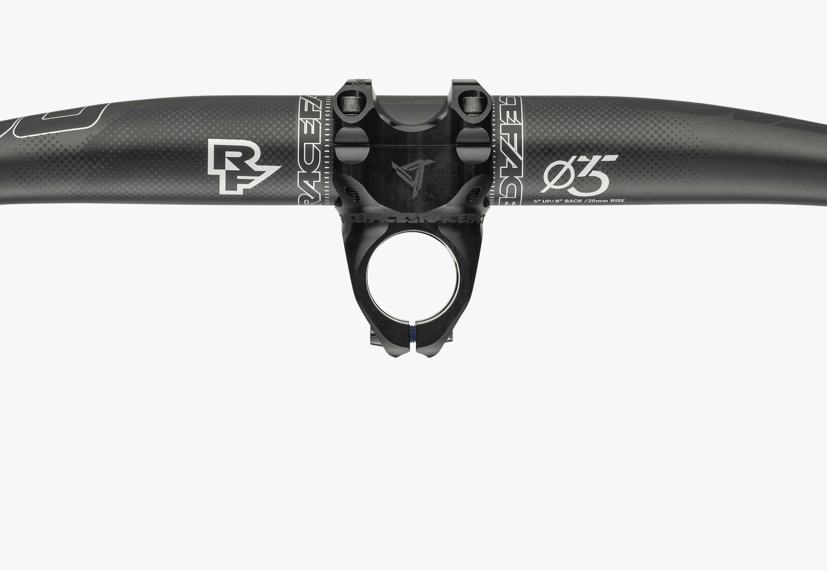 TURBINE-R 35 Vorbau - 40 mm x 0° schwarz 4/4
