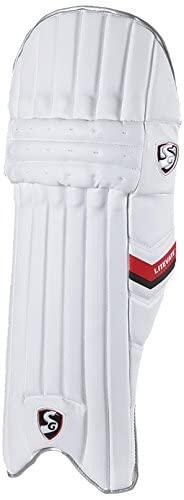 SG SG Litevate Batting Leg Guard für Männer und Jungen | Farbe: Weiß | Größe: Youth