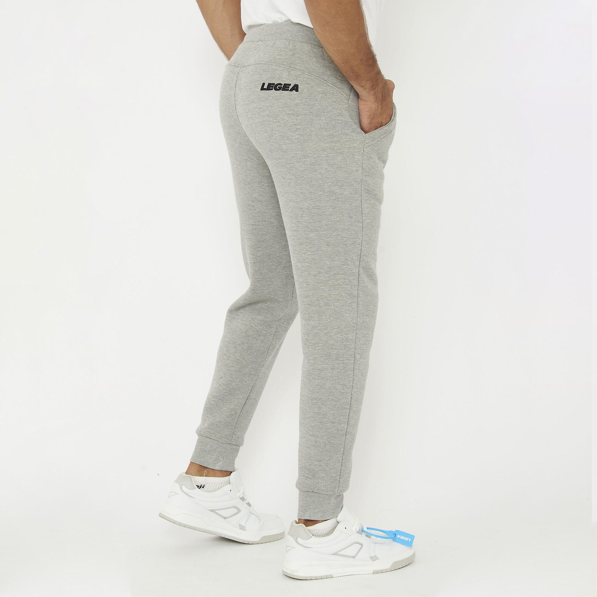 Pantaloni sportivi comodi SOFIA oversize grigio 3/6
