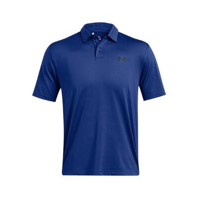 Under armour t2g heren golfpolo tech blue