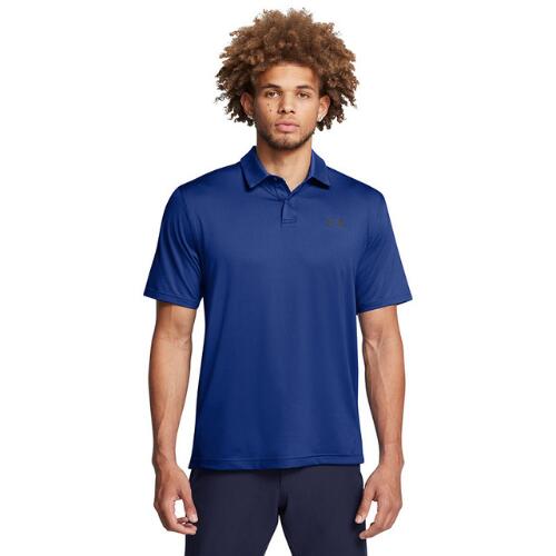Under Armour T2G Heren Golfpolo Tech Blue 4/4