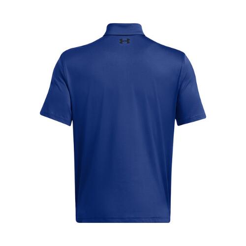 Under Armour T2G Heren Golfpolo Tech Blue 2/4