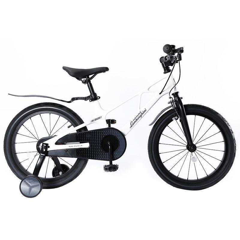 Bicicleta Lamborghini 14 inch, cadru magneziu, alba