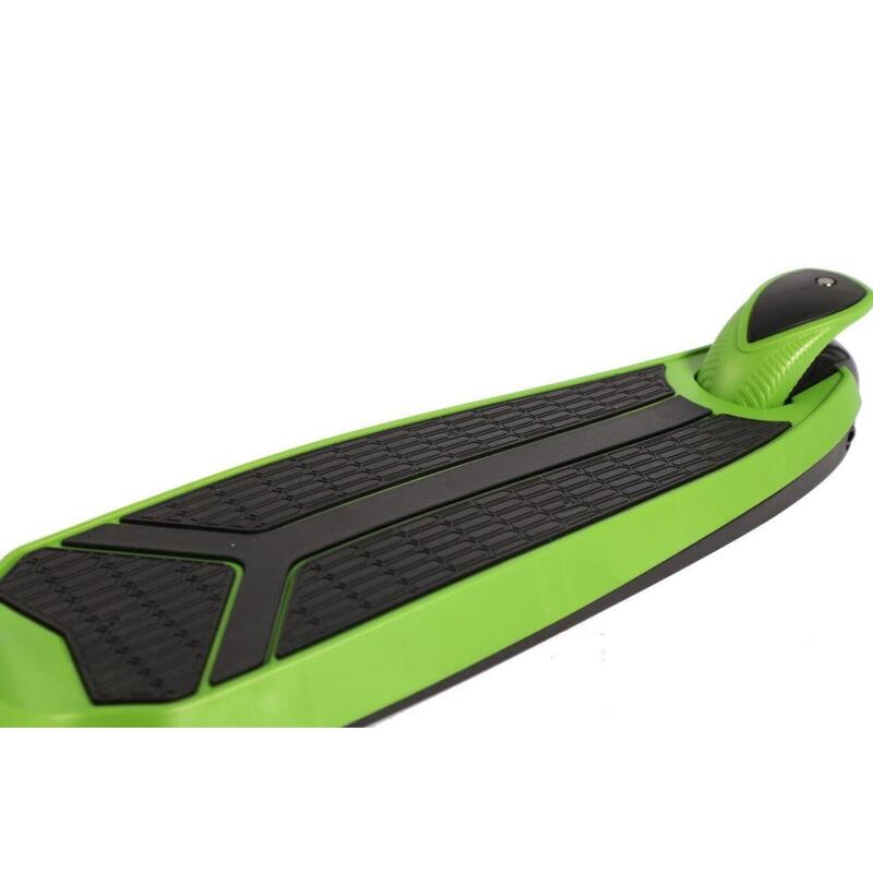 Trotineta Lamborghini, 3 roti, cadru aluminiu, verde, roti LED
