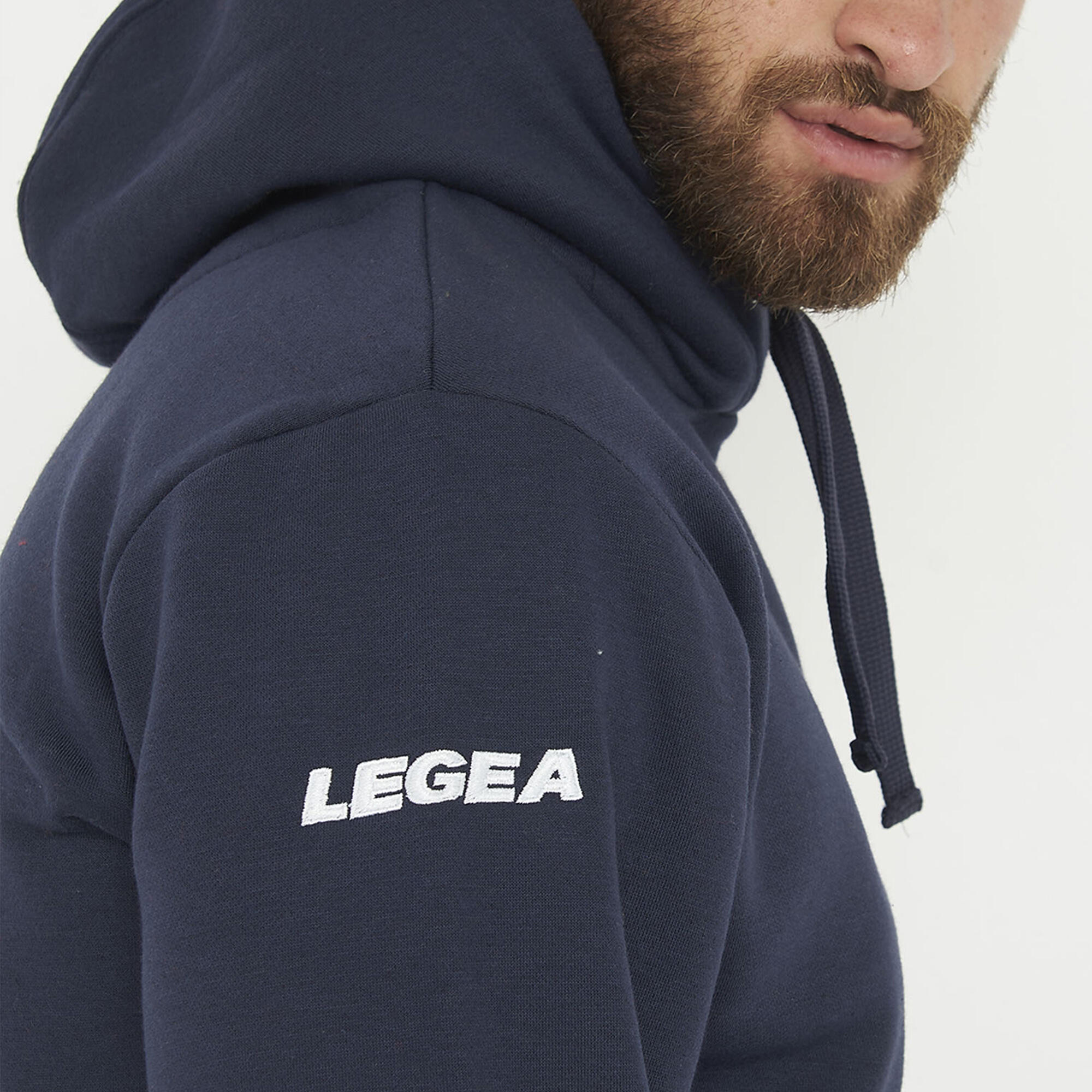 Felpa sportiva con cappuccio SPALATO oversize 3/6