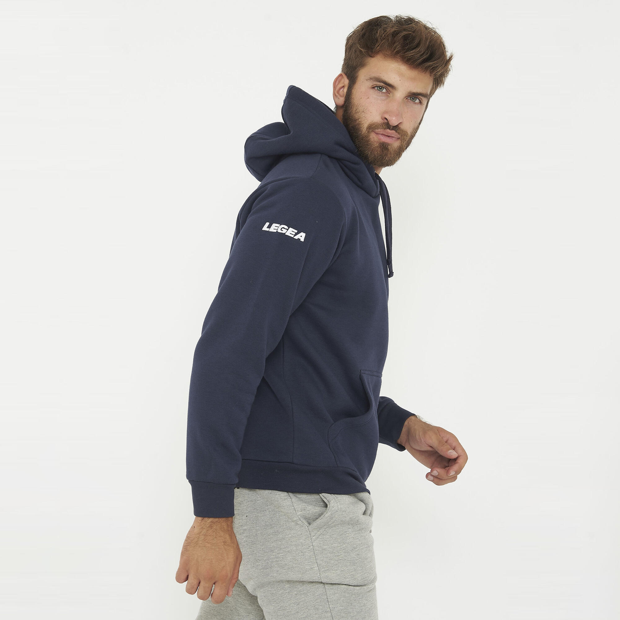 Felpa sportiva con cappuccio SPALATO oversize 6/6