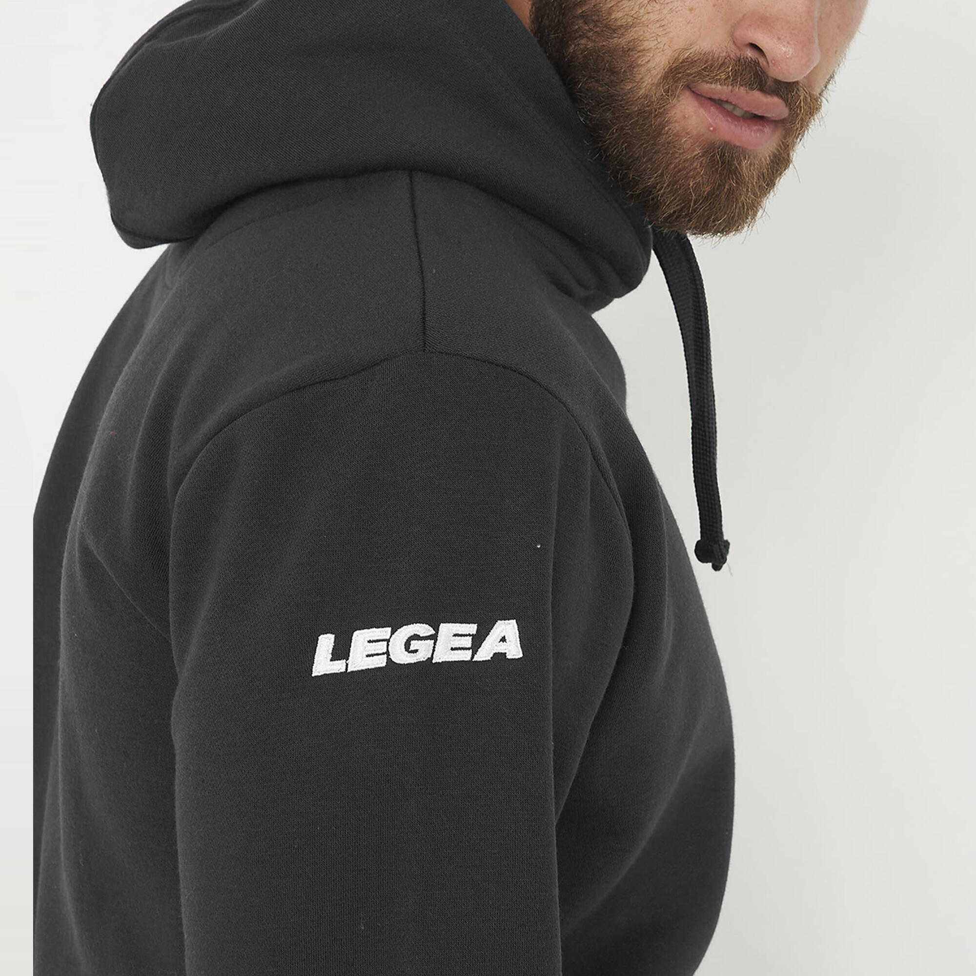 Felpa sportiva con cappuccio SPALATO oversize 3/5