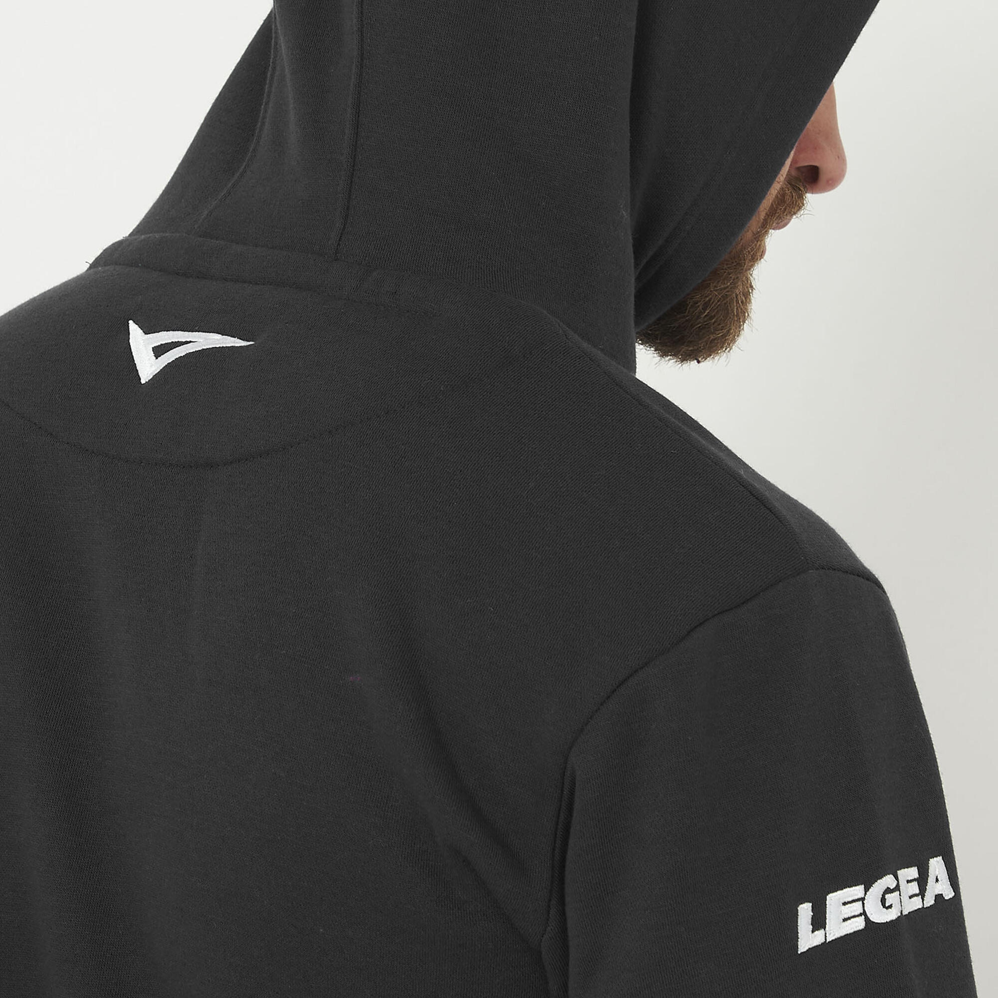 Felpa sportiva con cappuccio SPALATO oversize 4/5