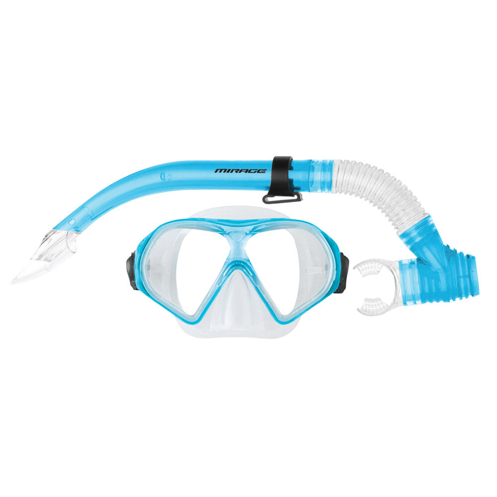 Mirage Watersports Adult Silitex Mask & Snorkel Set