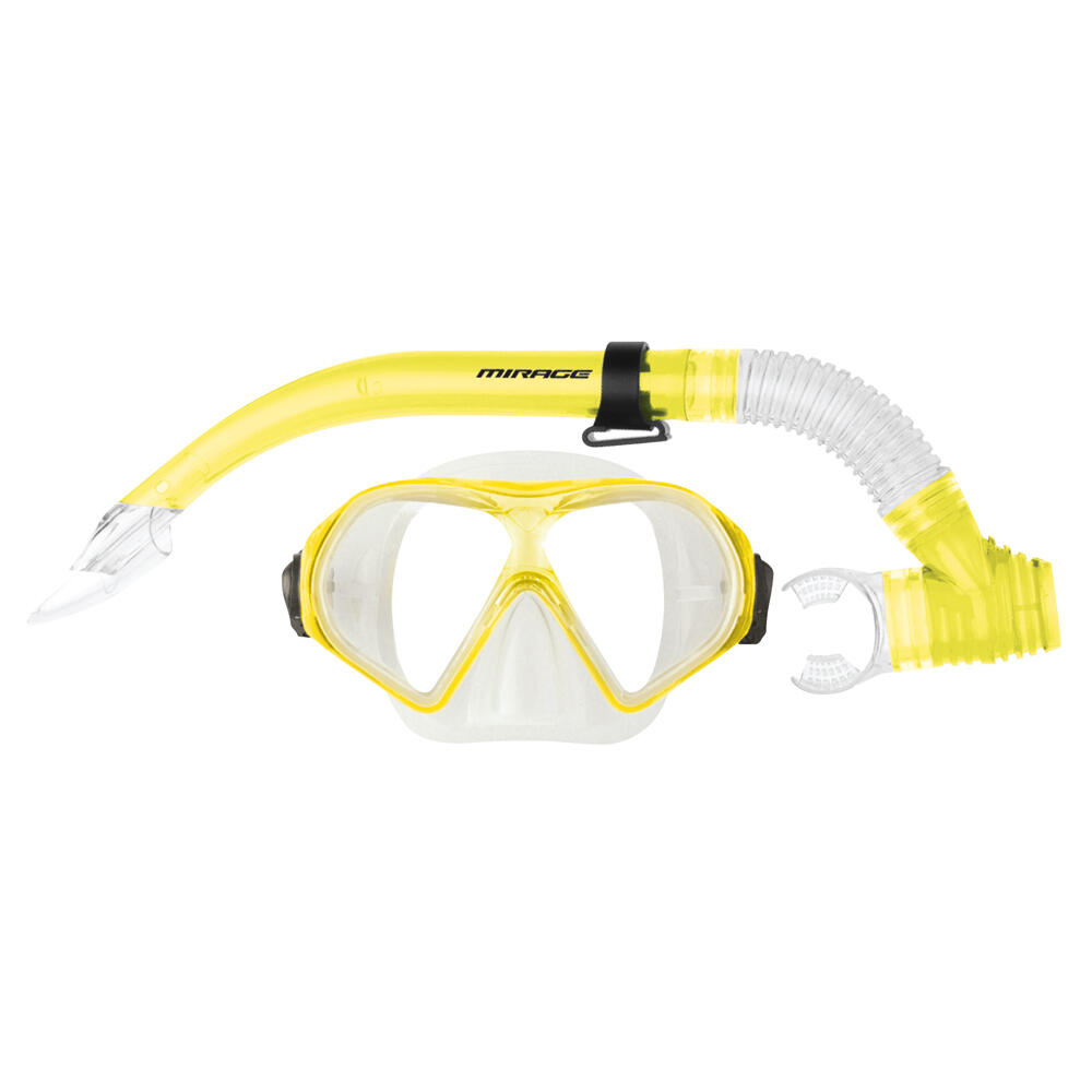 Mirage Watersports Adult Silitex Mask & Snorkel Set