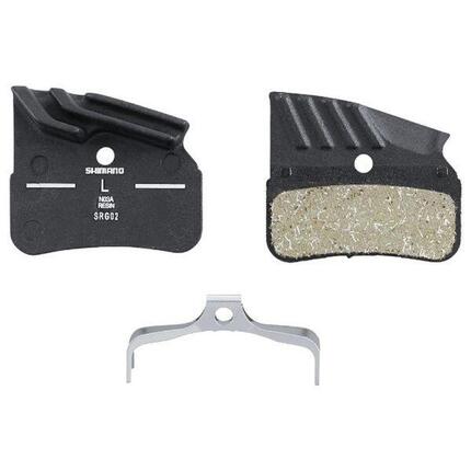 Para żywicznych klocków hamulcowych z płetwą i sprężyną Shimano N03A-RF