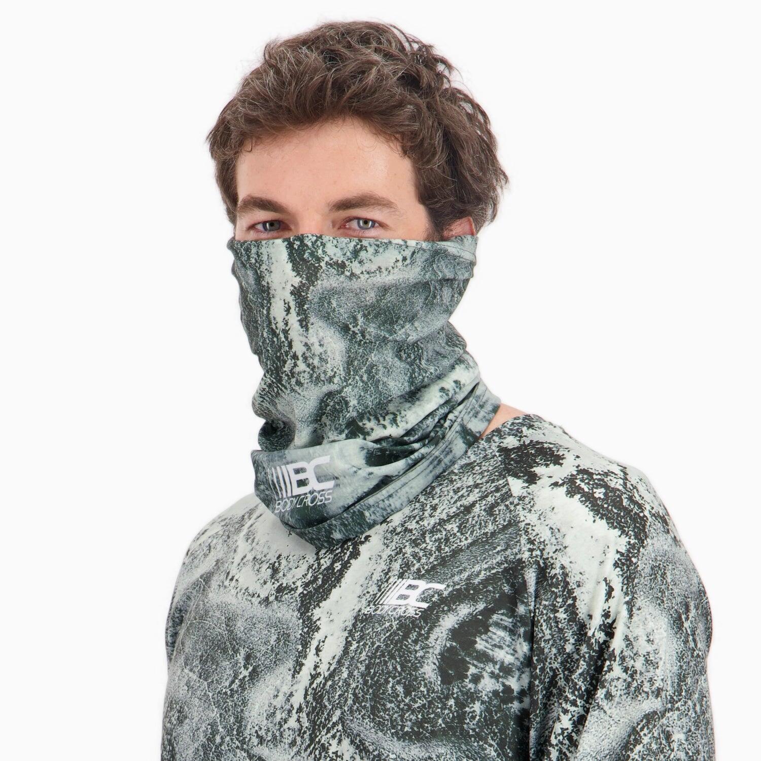 BODYCROSS Eco-Recycelter Halswärmer Herren Running-Trail TERRARUN NECK WARMER