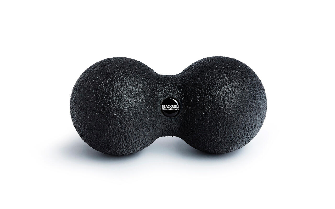 Massagebal - Duoball - 8 cm - Zwart 3/7