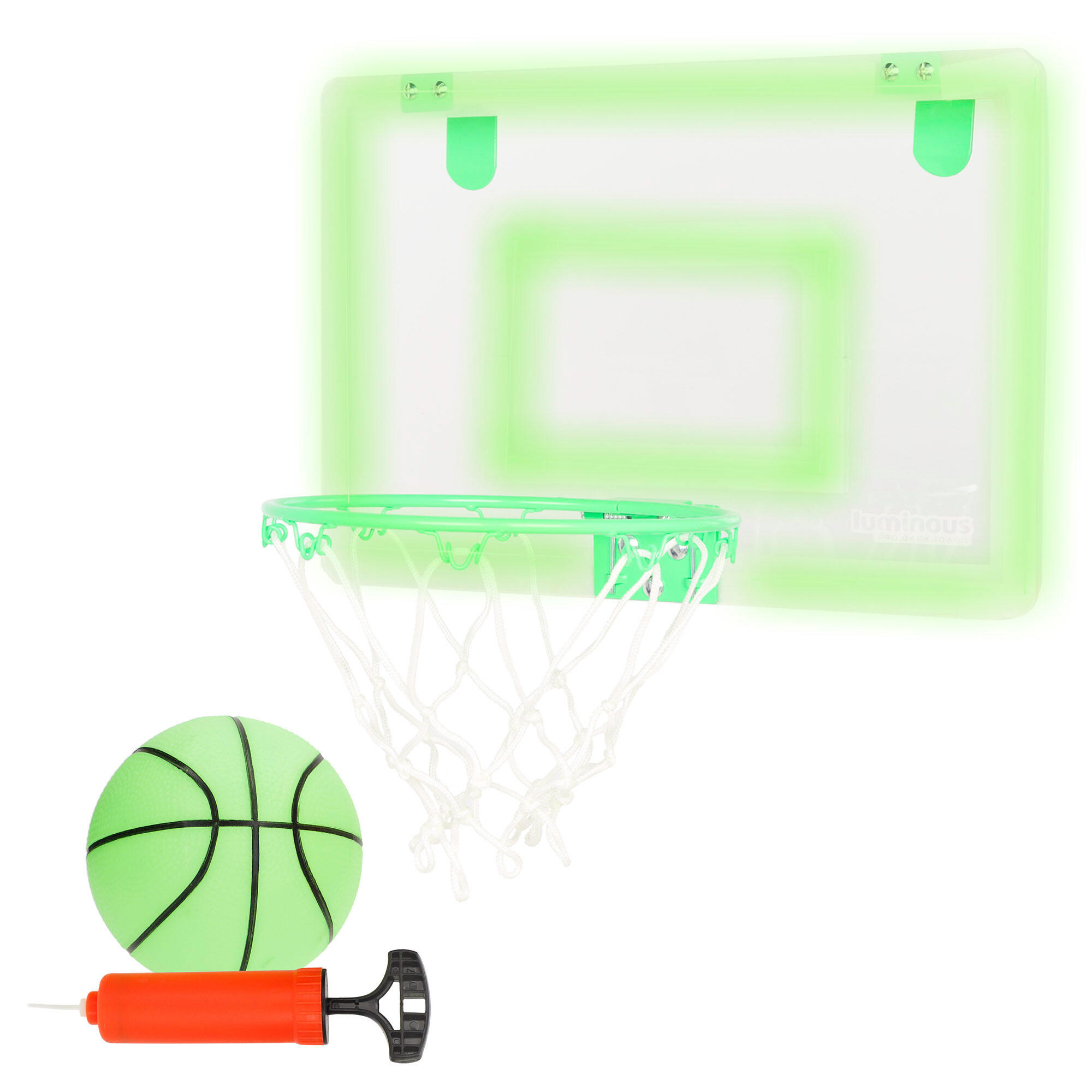 AKTIVE Canestro da basket junior fluorescente CB Sports