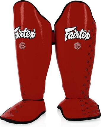Protège-tibias Fairtex SP5 Rouge L