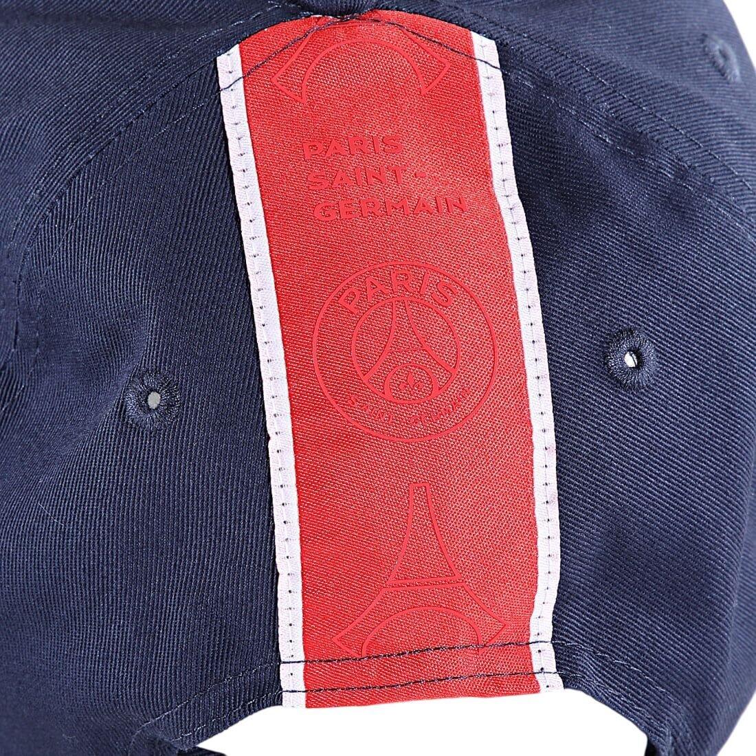 Czapka z daszkiem męska Paris Saint Germain granatowa 3/4