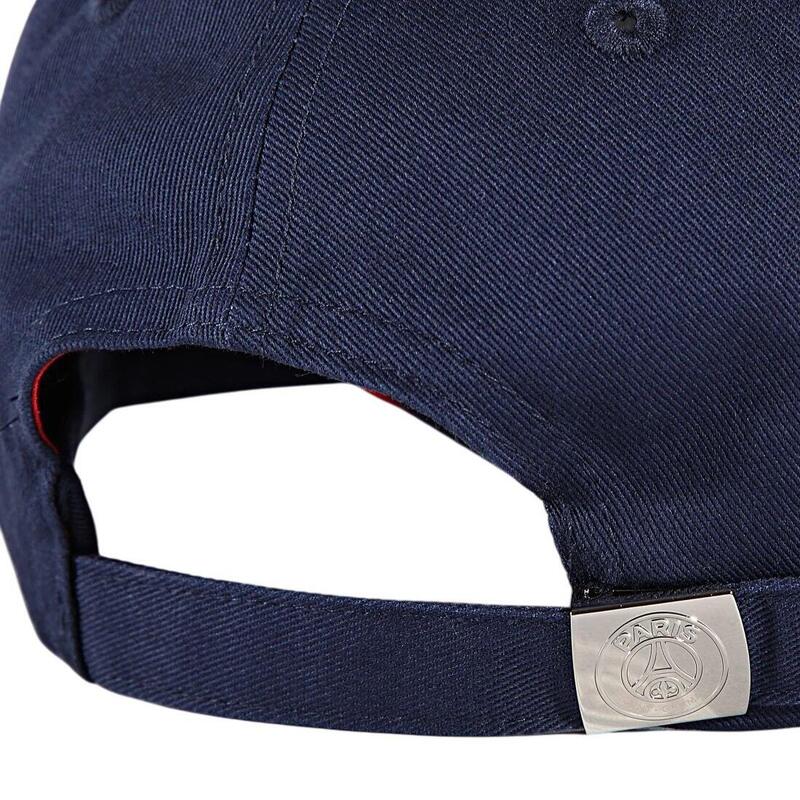 Czapka z daszkiem Paris Saint Germain cap all-over print granatowa