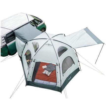 Auvent Avancée Pitea Dome - Autoportant pour véhicule SUV, Van - 2-4 personnes