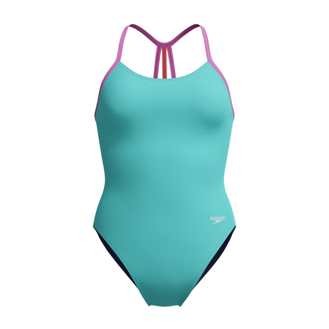 Strój kąpielowy jednoczęściowy dziewczęcy na basen Speedo Solid Line 5/7