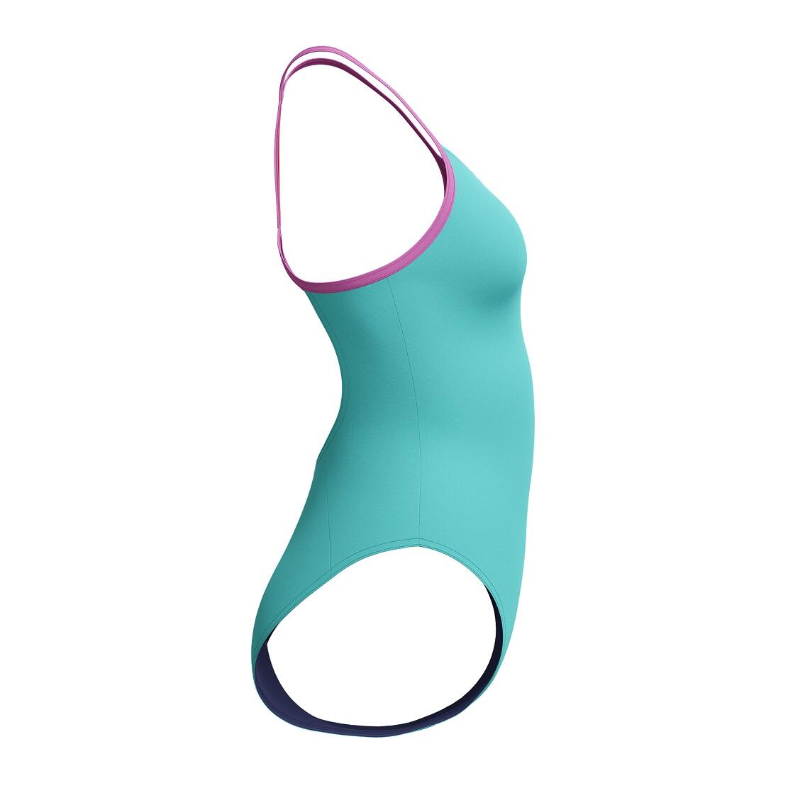 Strój kąpielowy jednoczęściowy dziewczęcy na basen Speedo Solid Line 4/7