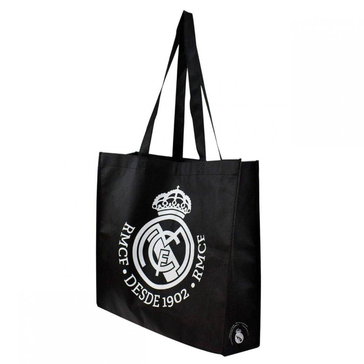 Real Madryt torba na zakupy shopping bag czarna