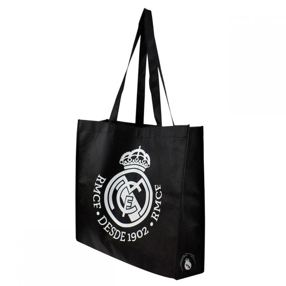 Real Madryt torba na zakupy shopping bag czarna