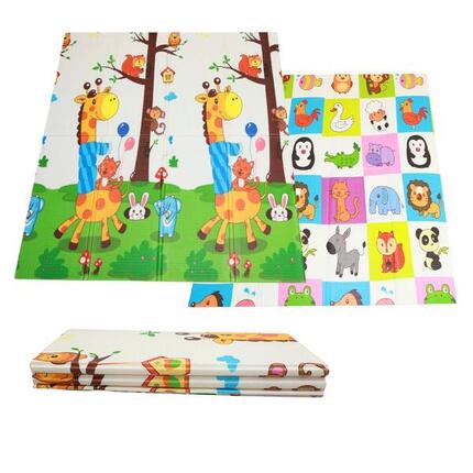 Faltbare Krabbelmatte 150x180 cm - Tierdesign