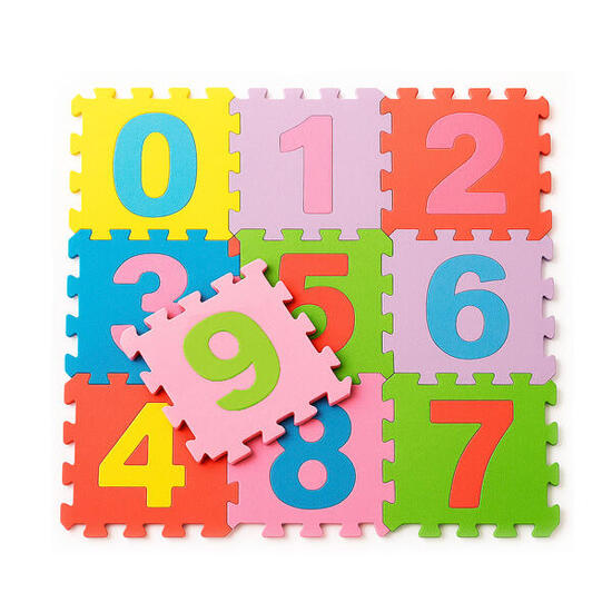 Mata piankowa Puzzle dla dzieci 10 szt. 30x30cm - Numbers