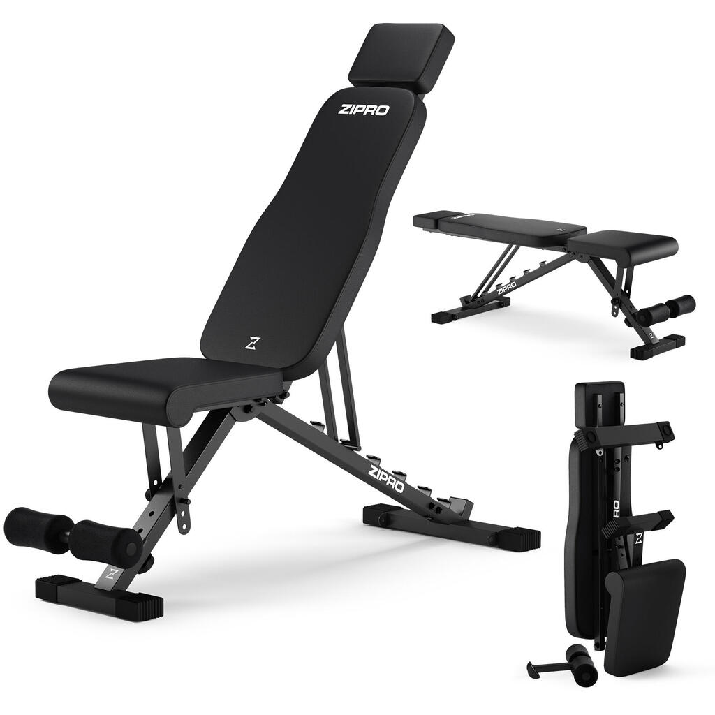 Foldable Weight Bench ZIPRO Grind