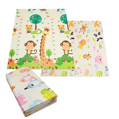 Turnmatte 150X180X1Cm - Affen/ Giraffe