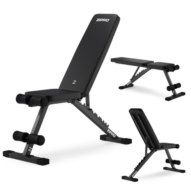 ZIPRO Panca bodybuilding Zipro Stride regolabile fitness