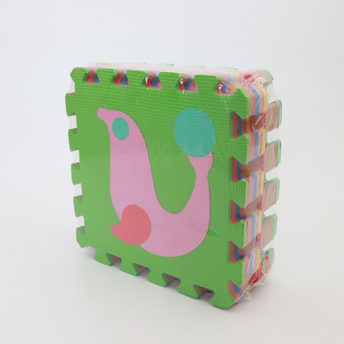 Kinder Fitness Schaumstoff Puzzlematte 10er 30x30cm Animals Multicolor 5/7