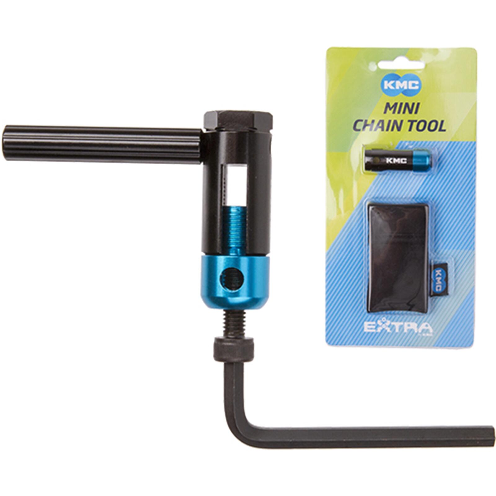 KMC Strumento per Catena Kmc, Mini Universale Unisex, Nero/Blu