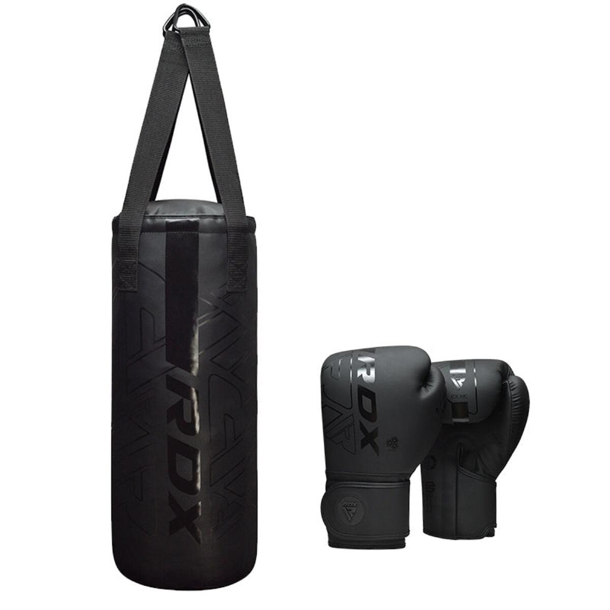 RDX SPORTS Junior Boxing Set - Punch Bag 60 cm + Boxing Gloves 6 oz