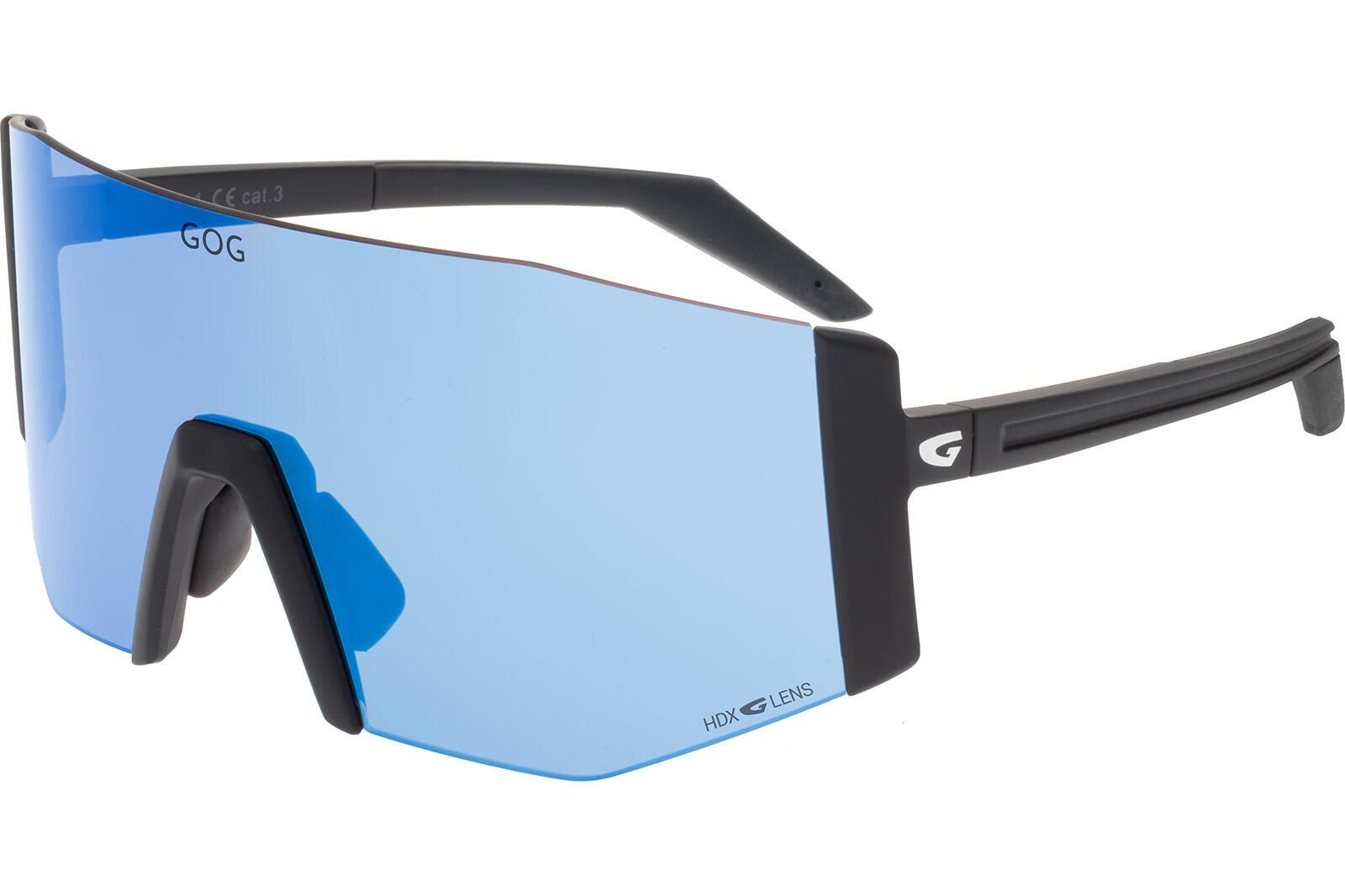 GOG - Lunettes vélo sport miroir contraste unisexe UV400 1/6