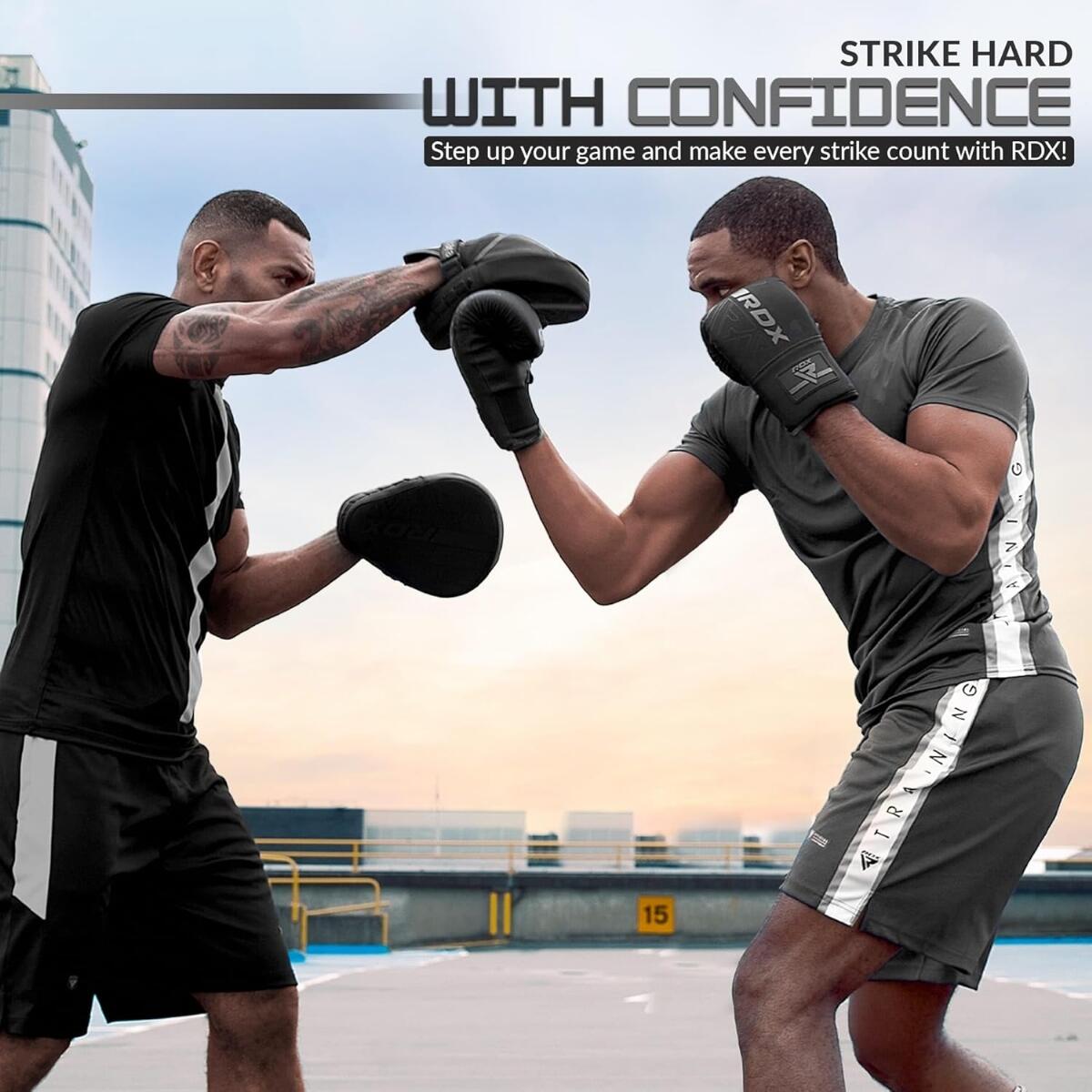 Gants de sac RDX F6 – Or Mat – Entraînement Boxe 6/8
