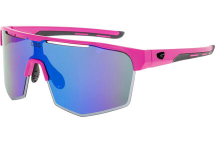 Okulary rowerowe GOG Athena - white/blue/matt neon pink