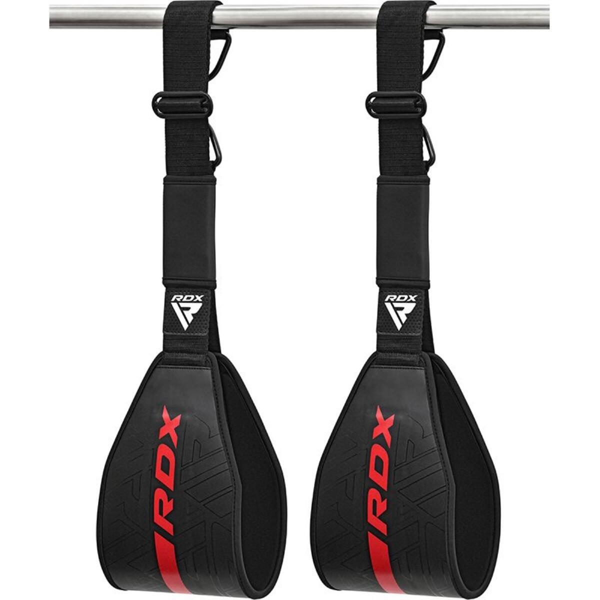 Gym Abs Strap F6 Matte Red 5/6