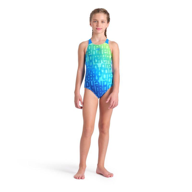 Costume intero Ragazza - Multi Colours V Back 7/7