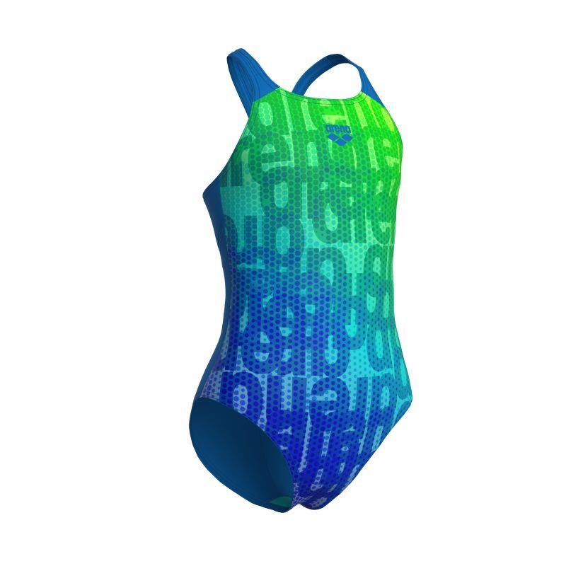 Costume intero Ragazza - Multi Colours V Back 6/7