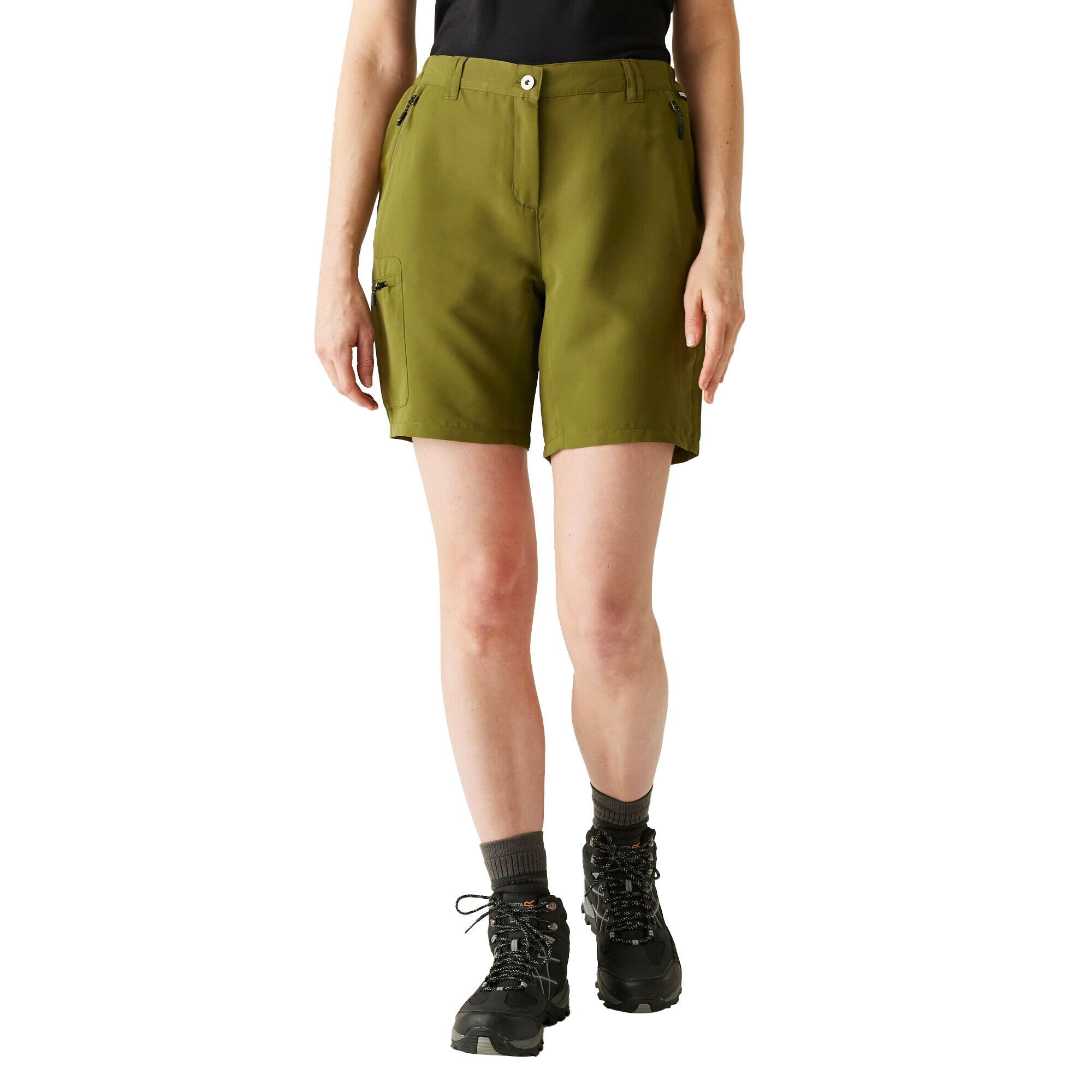 Womens/Ladies Chaska III Walking Shorts (Nephrite Green) 4/5