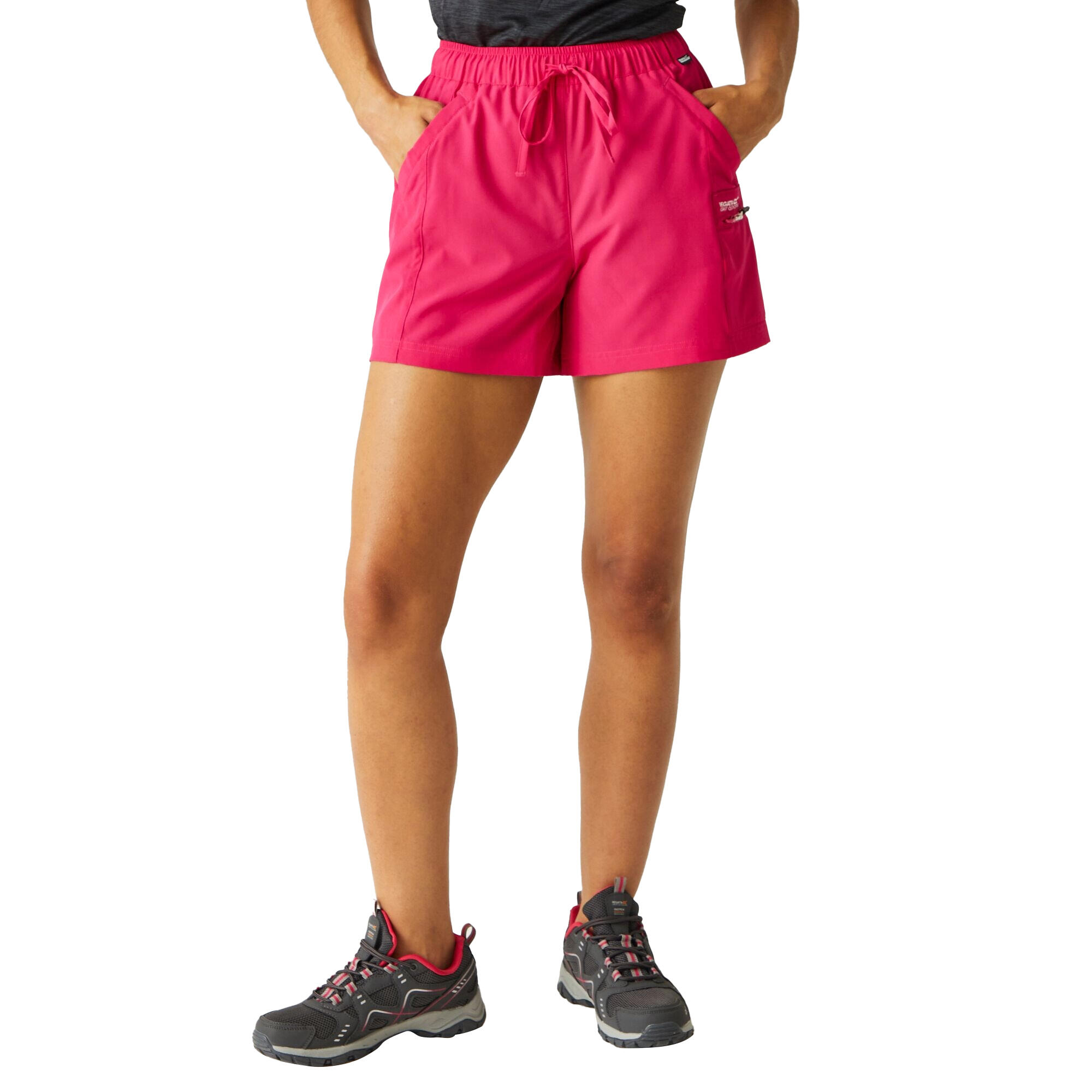 Pantaloncini Ripiegabile Donna Regatta Travel Light Pink Potion 4/5